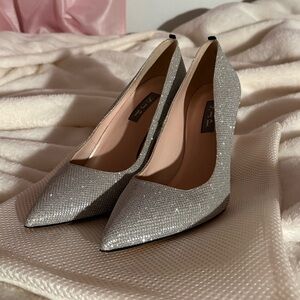 SJP by Sarah Jessica Parker Fawn Glitter Pointy Toe Pumps